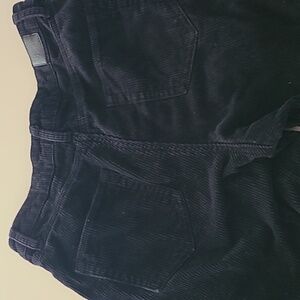 BDG black corduroy size 29, mom high-rise